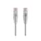Monoprice Slim Cat6 Utp Cable, 10 ft.Gray 13544 - alternate 3